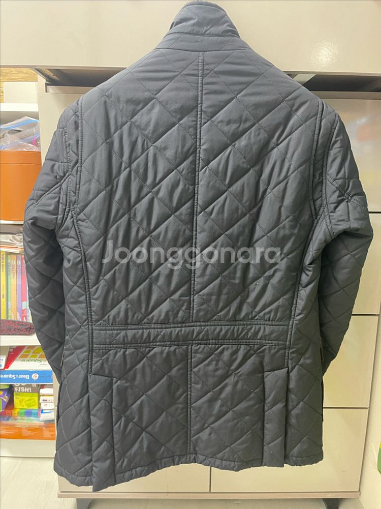 바버 퀼팅자켓(다크네이비/S)--6