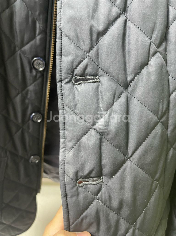 바버 퀼팅자켓(다크네이비/S)--7