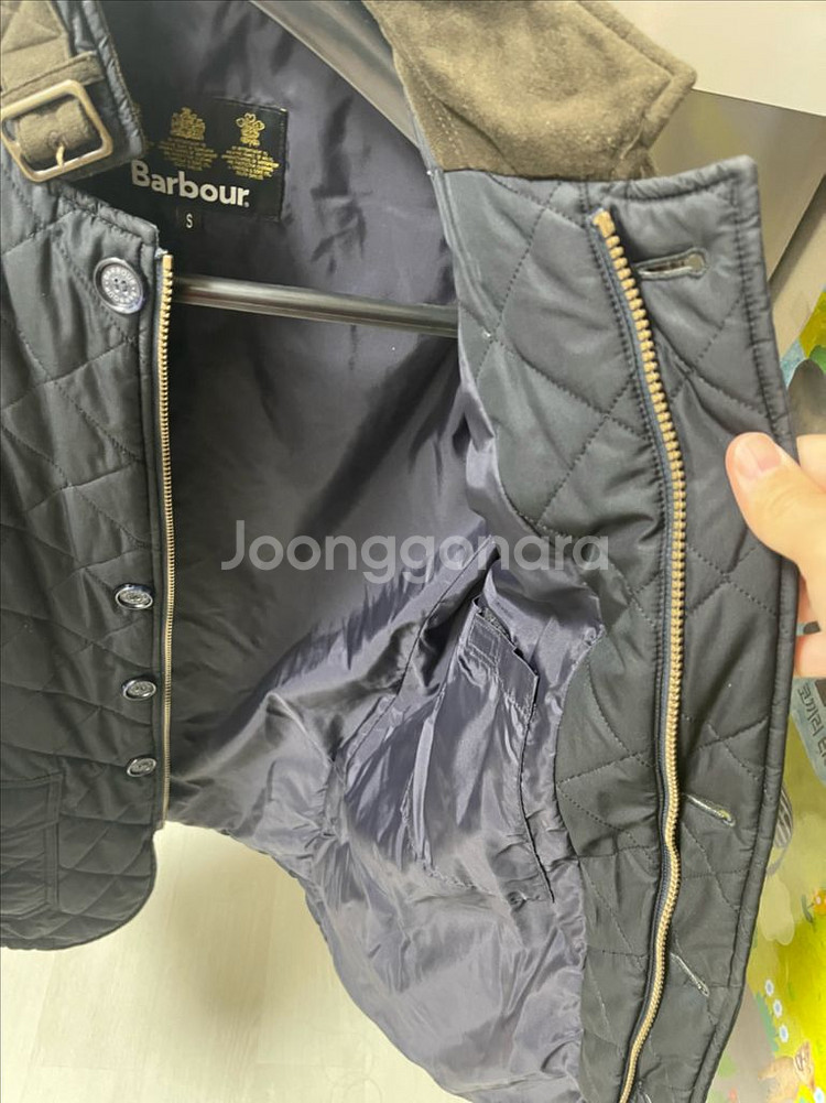바버 퀼팅자켓(다크네이비/S)--3