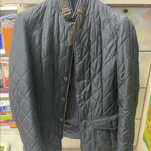 바버 퀼팅자켓(다크네이비/S)