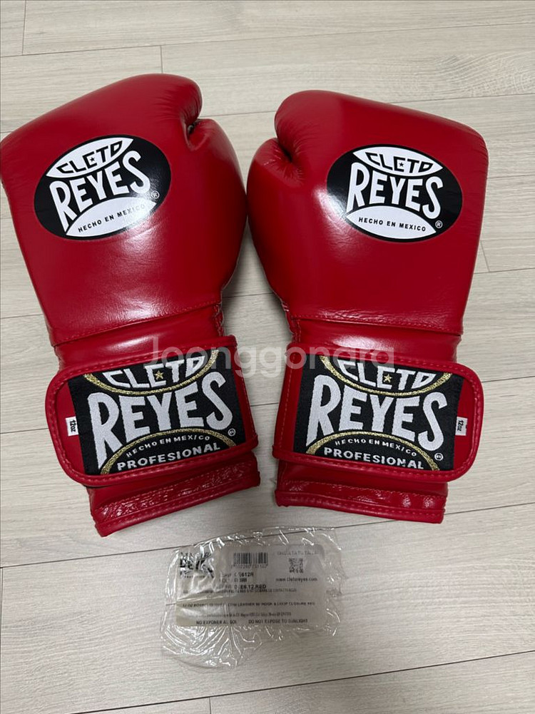 레예스 글러브 훅앤룹 12온스 벨크로 레드 새상픔 팔아--0