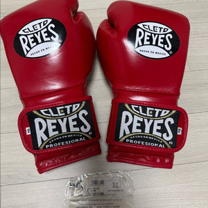 레예스 글러브 훅앤룹 12온스 벨크로 레드 새상픔 팔아