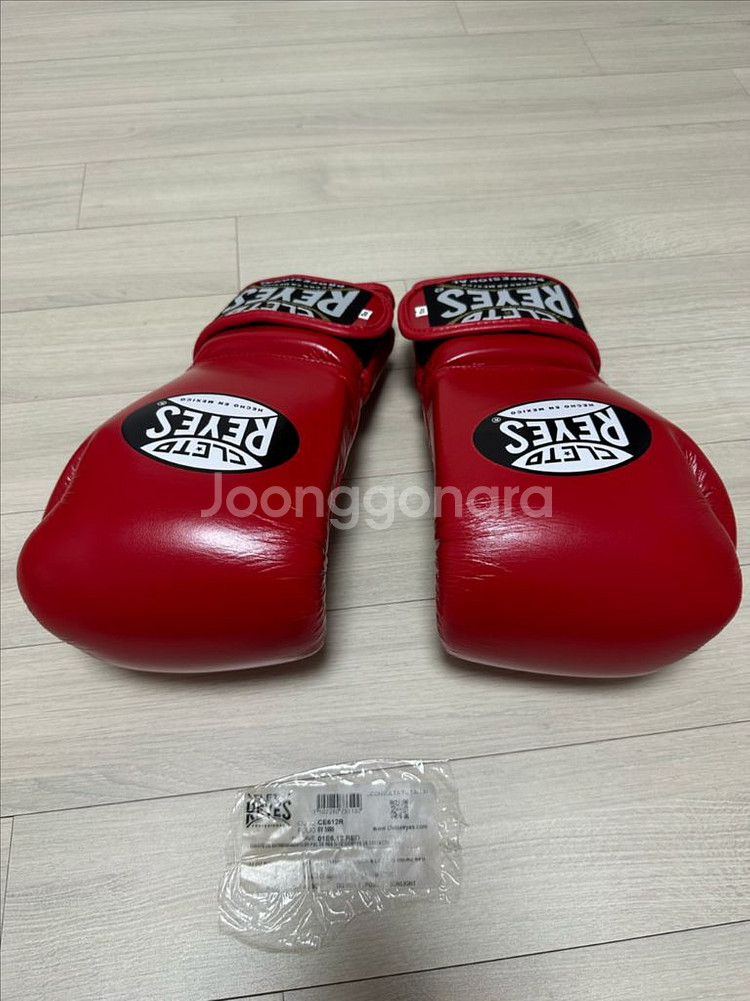 레예스 글러브 훅앤룹 12온스 벨크로 레드 새상픔 팔아--2