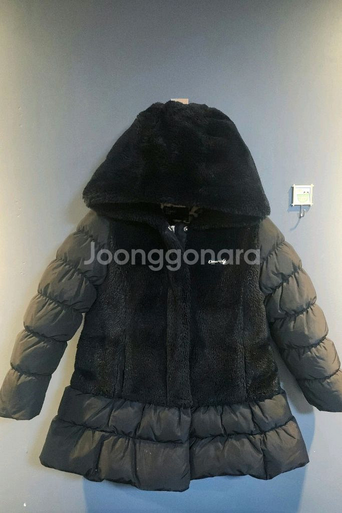 꼬망스 여아 덕다운 패딩 점퍼 130--0