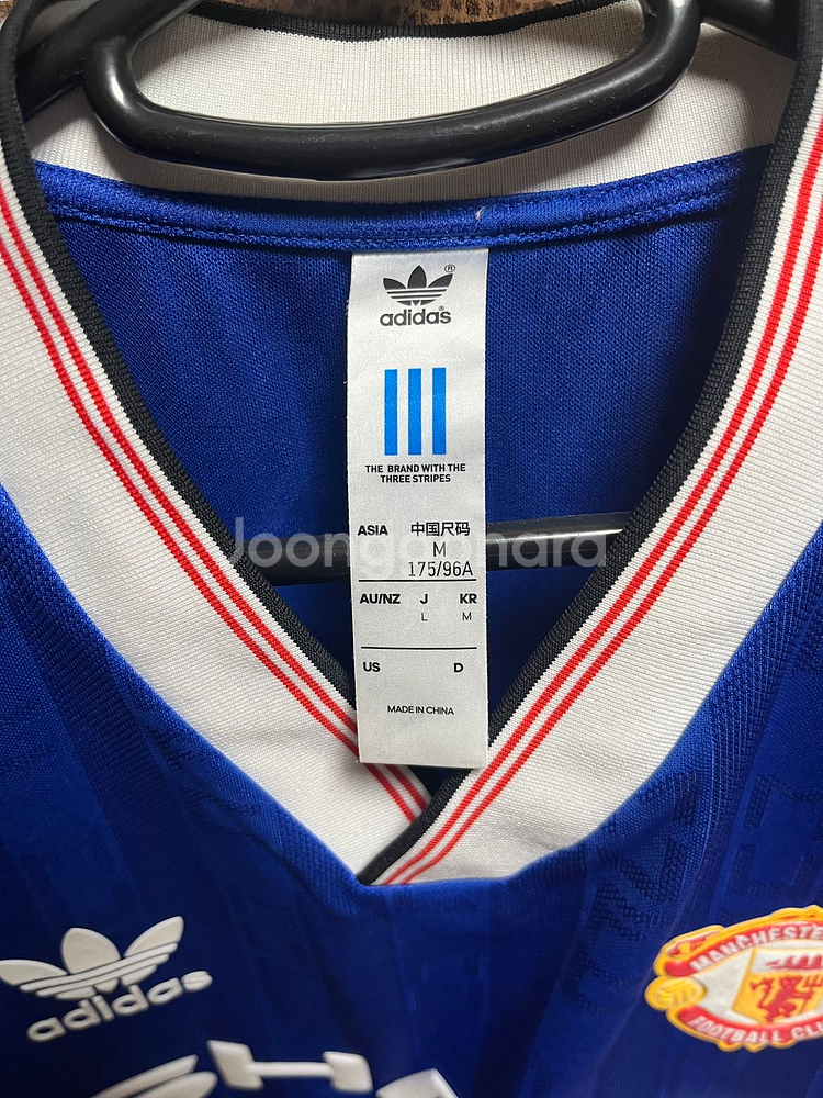 아디다스 맨체스터 유나이티드 88/90 유니폼 / M--2