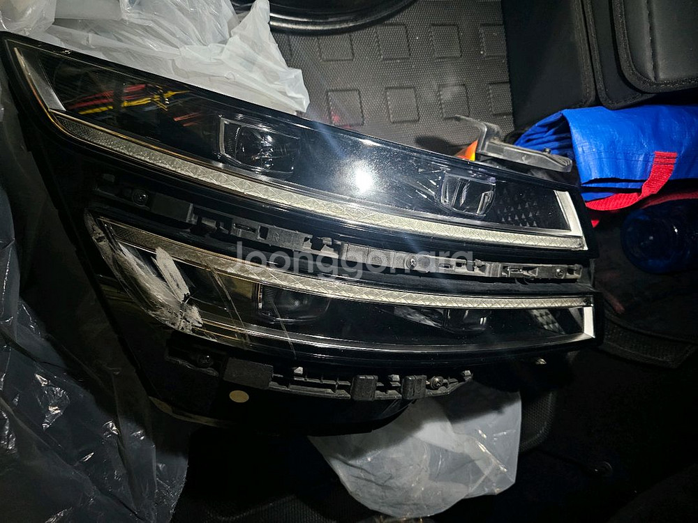 제네시스 g80 rg3 조수석 전조등 1개--0