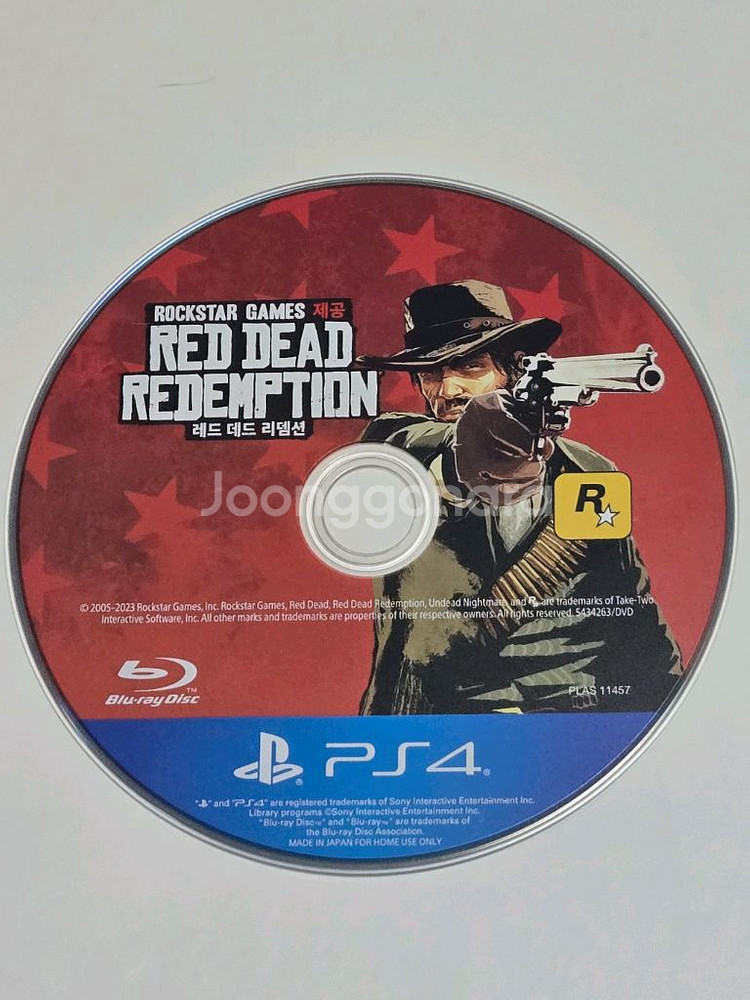 PS4 레드 데드 리뎀션 1 (CD만)--0