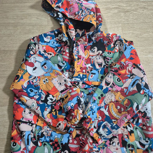 캐릭터 바람막이 아노락 140정도