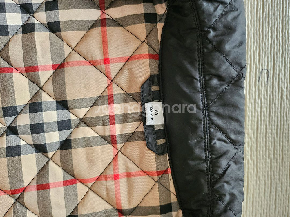버버리 퀄팅자켓 8y--2