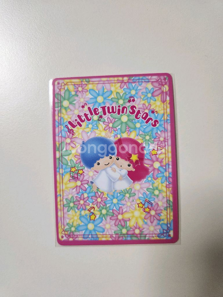 산리오 레트로 미니어처 가챠 리틀트윈스타 연필깎이 카드--7