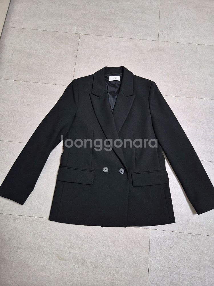 리스트 기본 블랙 자켓 55(미착용 제품)--1