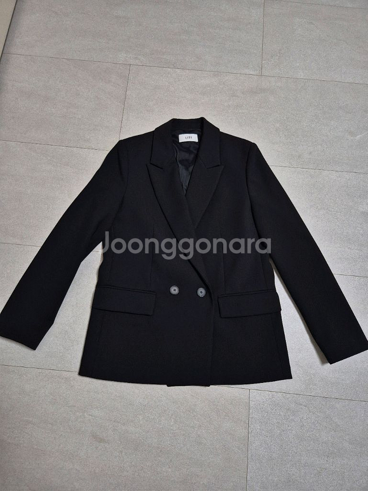 리스트 기본 블랙 자켓 55(미착용 제품)--0