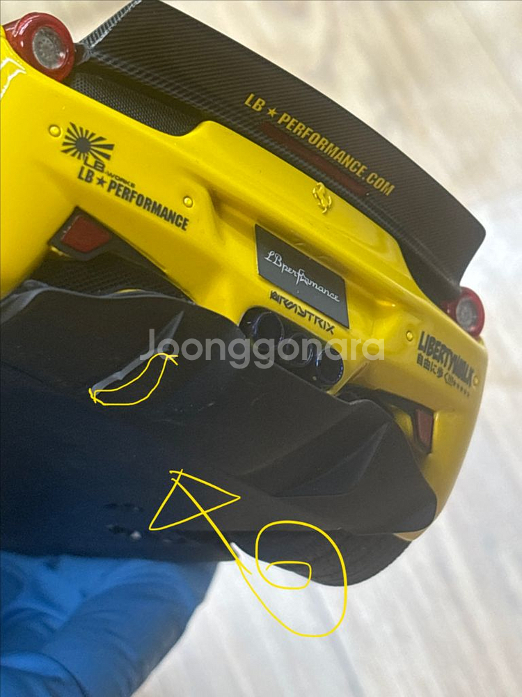 1:18 다이캐스트 (레진, 리버티워크) 458이탈리아--4