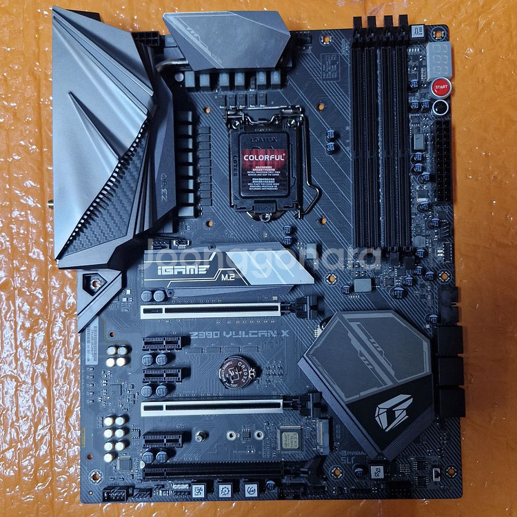 Colorful Z390 Vulcan X 백패널없음--0