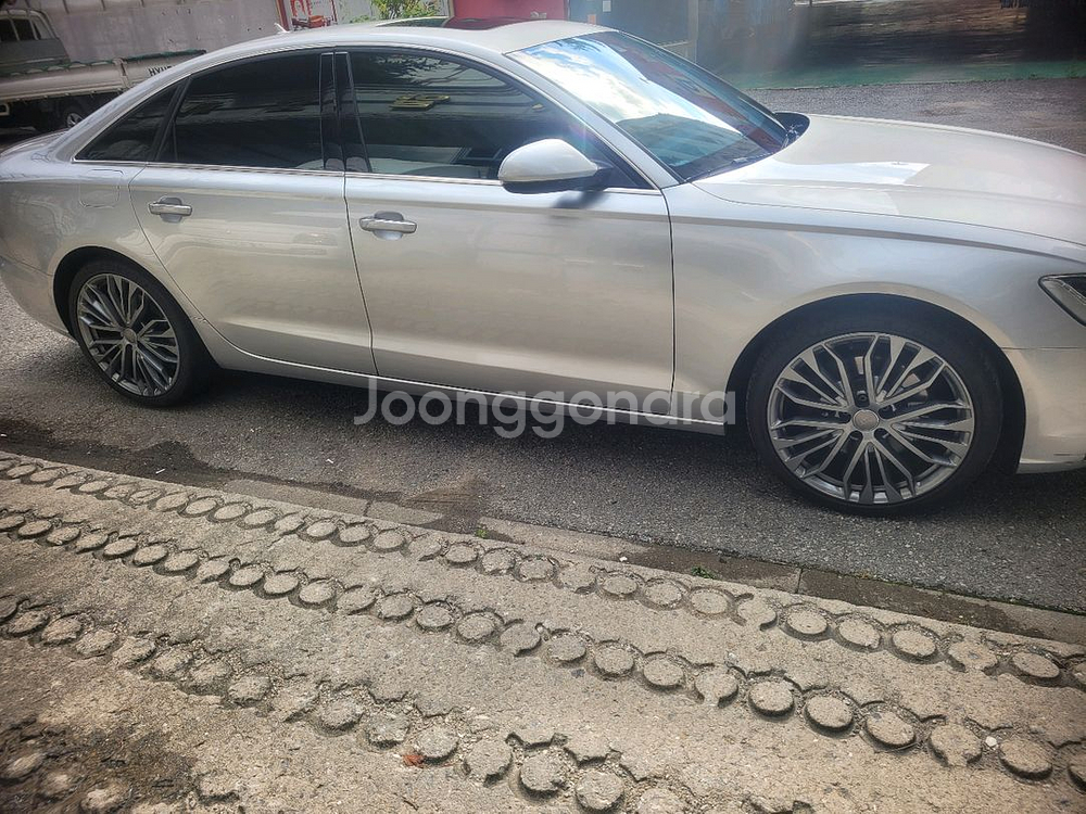 아우디 A6 50tdi 20인치 단조 정품 순정 휠타이어--0