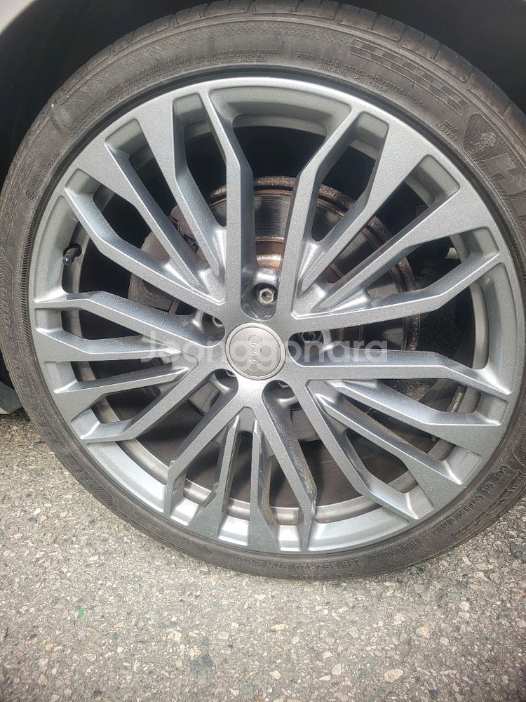 아우디 A6 50tdi 20인치 단조 정품 순정 휠타이어--2