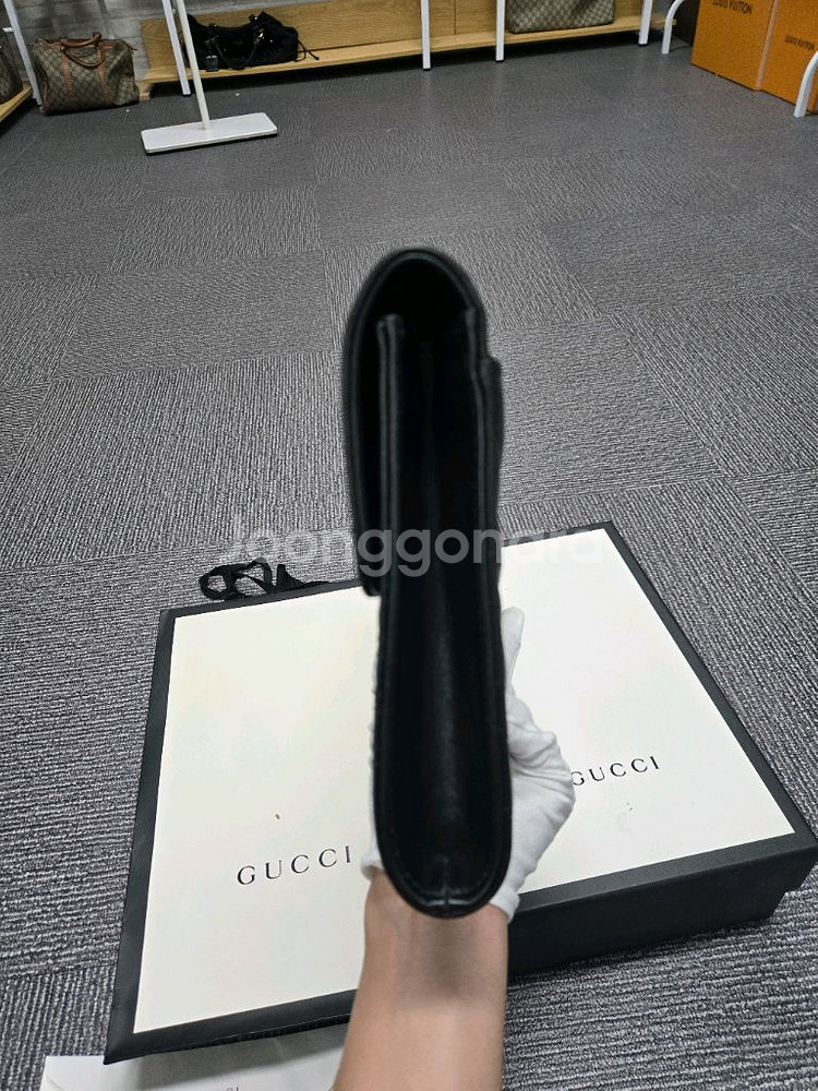 [특가][정품]구찌 마틀라세 플랩 클러치백--3