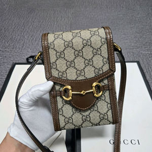 [특가][정품]구찌 홀스빗 폰홀더백