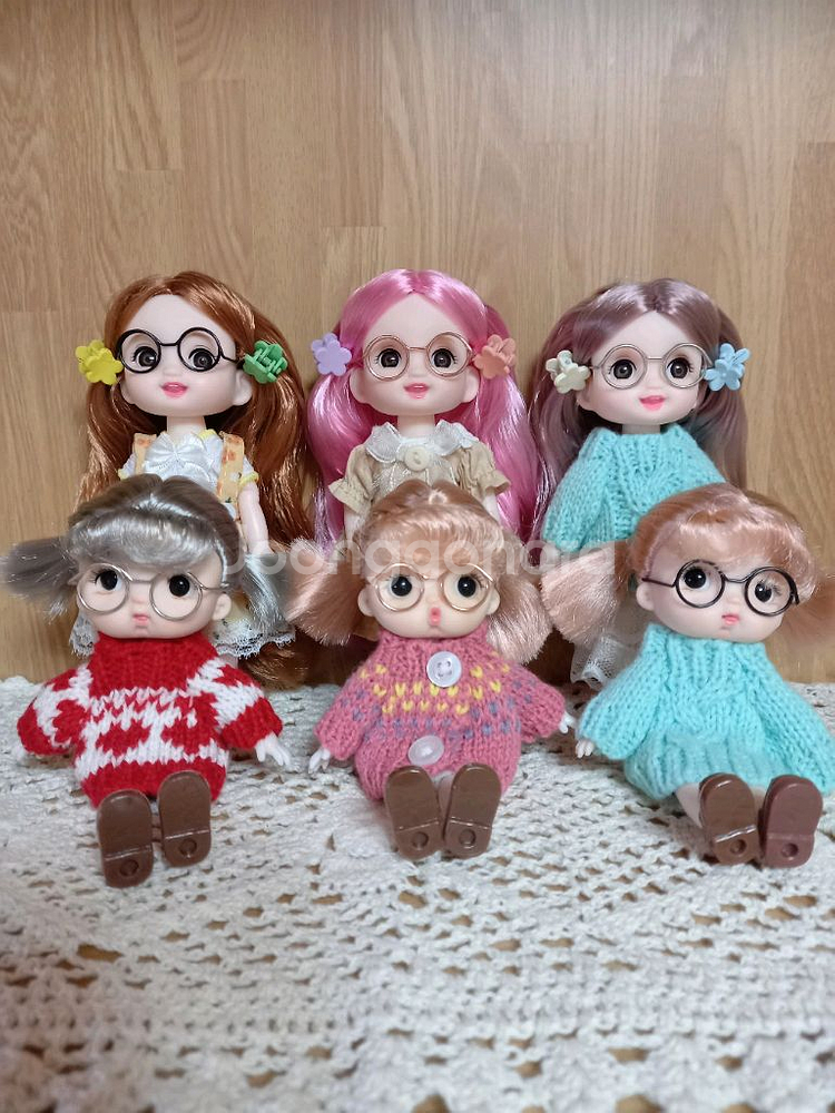 미니 구체관절인형 6종/ 구관인형/ 관절인형/ 미니구관--1