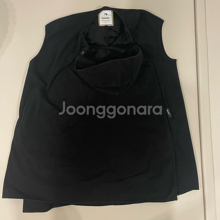 Konny 코니 아기띠 워머 조끼타입 / 블랙--1