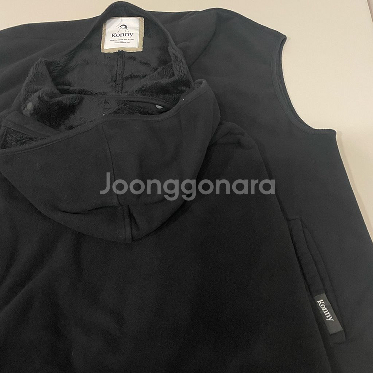 Konny 코니 아기띠 워머 조끼타입 / 블랙--3