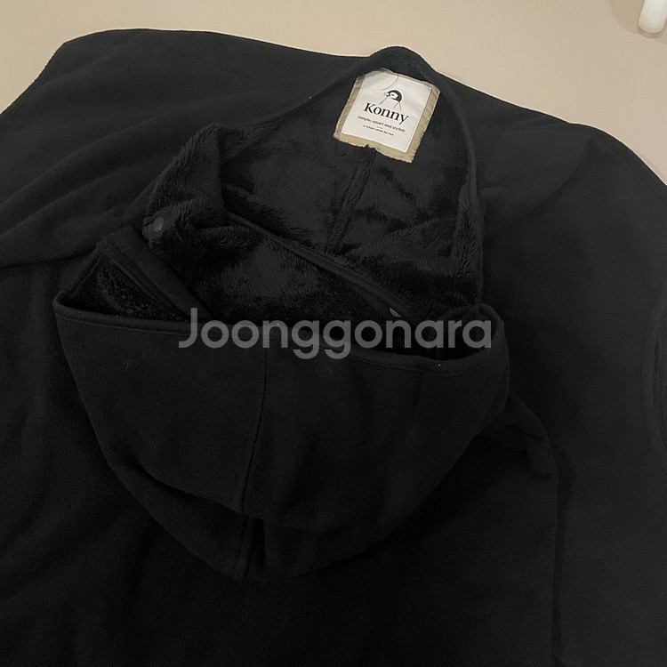 Konny 코니 아기띠 워머 조끼타입 / 블랙--2