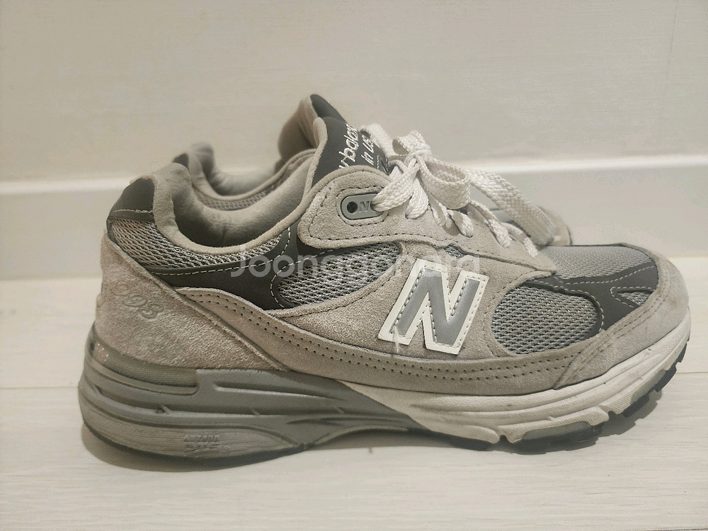 뉴발란스 993 Made in USA 회색 250--1