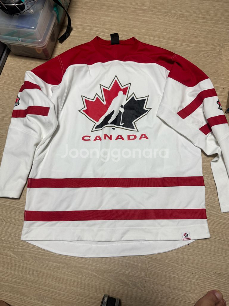 아이스하키 팀 캐나다 져지--0