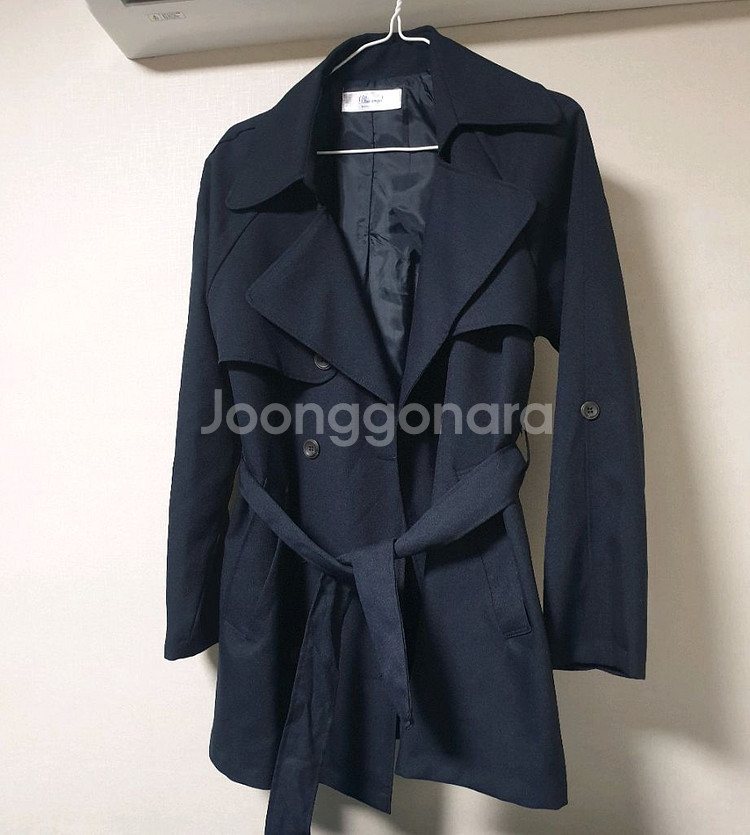 여성 하프트렌치 코트 77사이즈--1