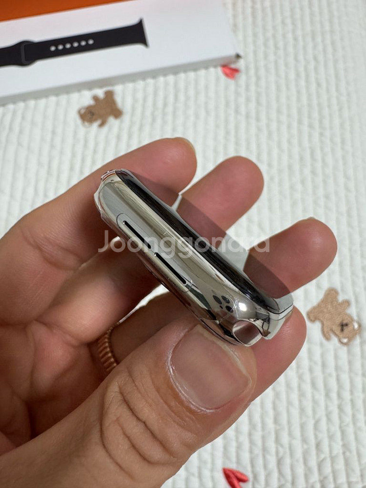 애플워치6 에르메스 44mm 실버 (마지막인하)--2