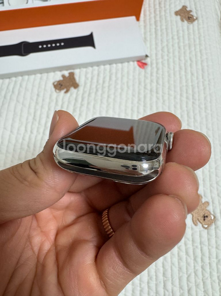 애플워치6 에르메스 44mm 실버 (마지막인하)--1