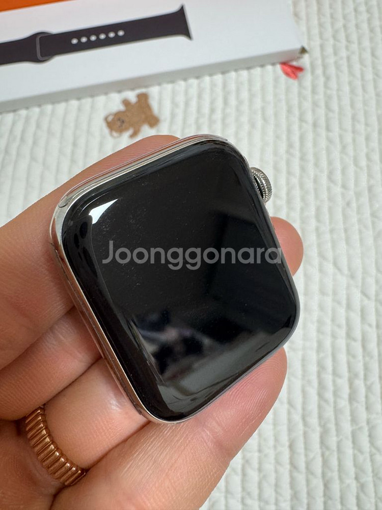애플워치6 에르메스 44mm 실버 (마지막인하)--0