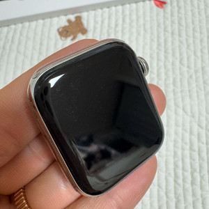 애플워치6 에르메스 44mm 실버