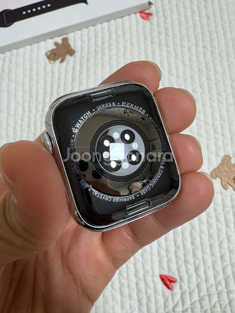 애플워치6 에르메스 44mm 실버 (마지막인하)--5