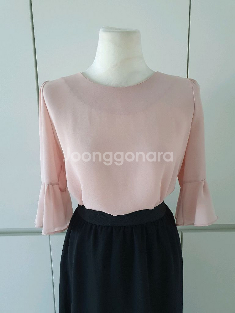 (거의새거)에꼴드파리/핑크 블라우스 44~66--0