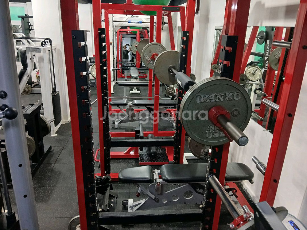 홈짐/ 중고헬스 운동기구 아이언렉스 파워랙--0