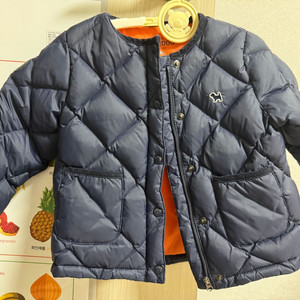 블루독 경량패딩 100사이즈