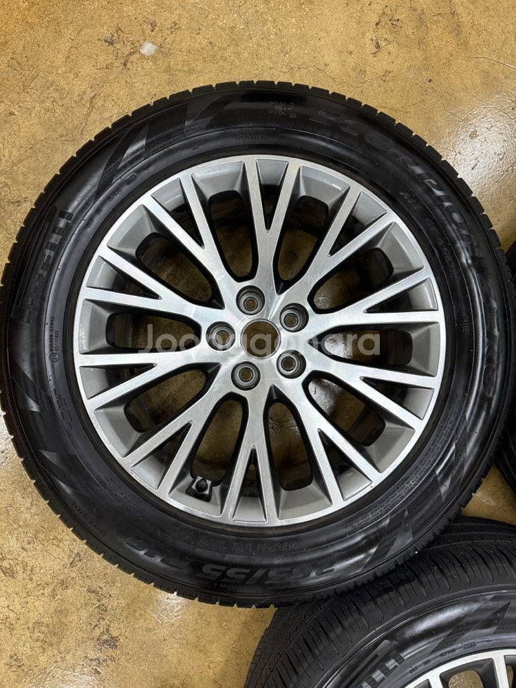 제네시스GV80 19인치 순정휠타이어 팝니다--4