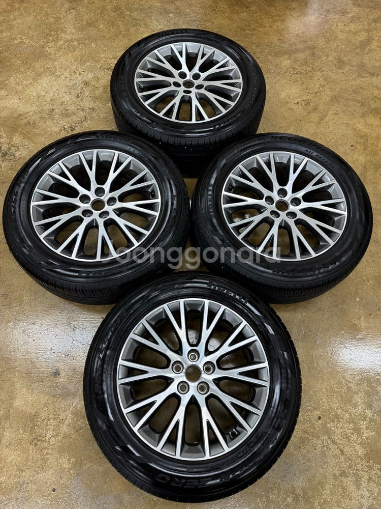 제네시스GV80 19인치 순정휠타이어 팝니다--5