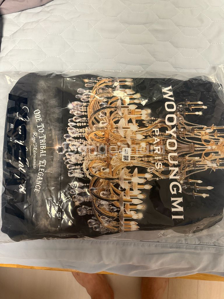 후드티 우영미 샹들리에 후드 48--4