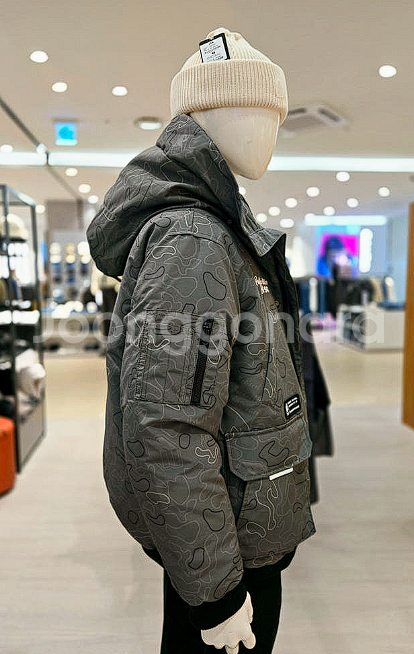 (새상품)다운 패딩 점퍼 NBA 오버핏M 100사이즈--2