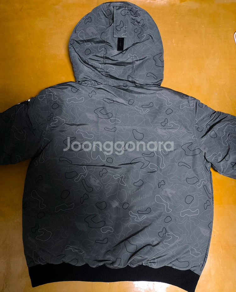 (새상품)다운 패딩 점퍼 NBA 오버핏M 100사이즈--7