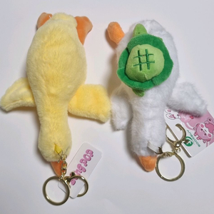 오리 키링 인형 일괄