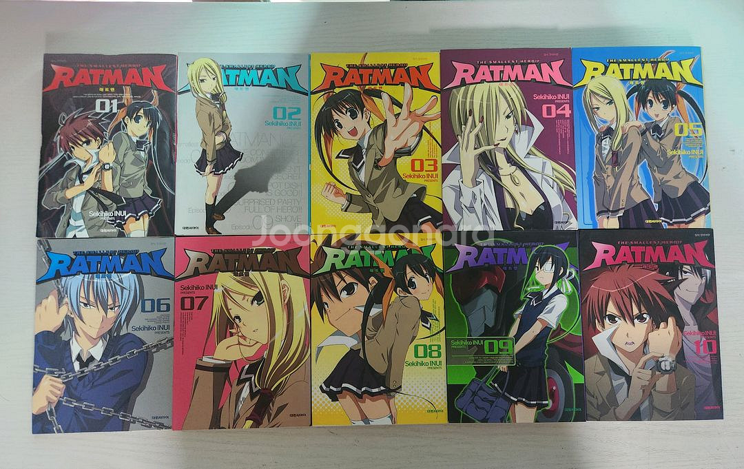 [히어로만화책] 래트맨 총 10권 판매--0