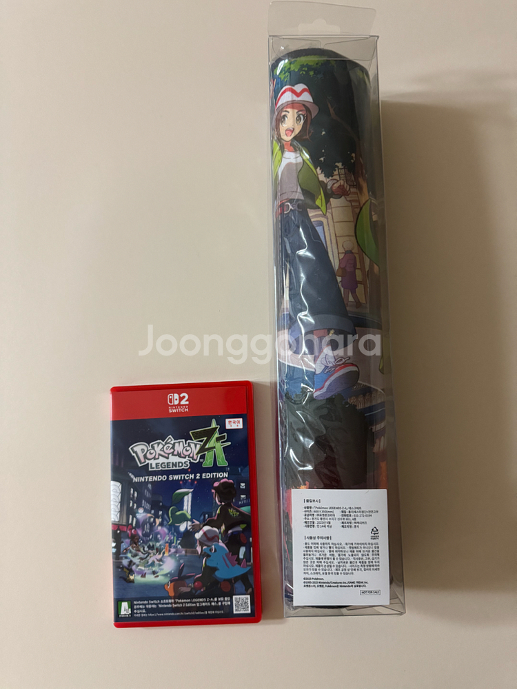 닌텐도스위치2 포켓몬za + 특전 데스크매트--0