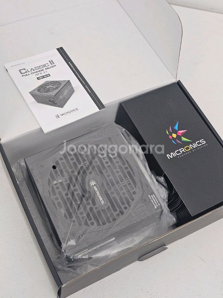 마이크로닉스 클래식2 풀체인지 800W 실버ATX3.1--1