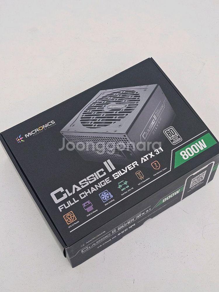 마이크로닉스 클래식2 풀체인지 800W 실버ATX3.1--0