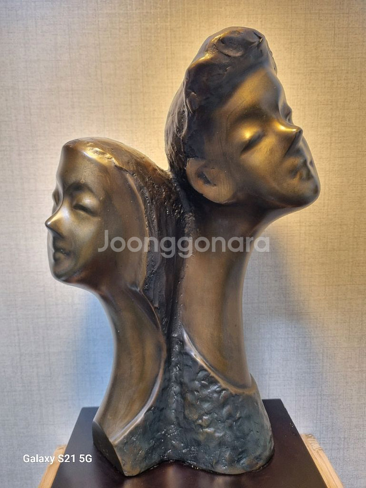 [박동일 작가 브론즈작품] 너에게 기대어...--4