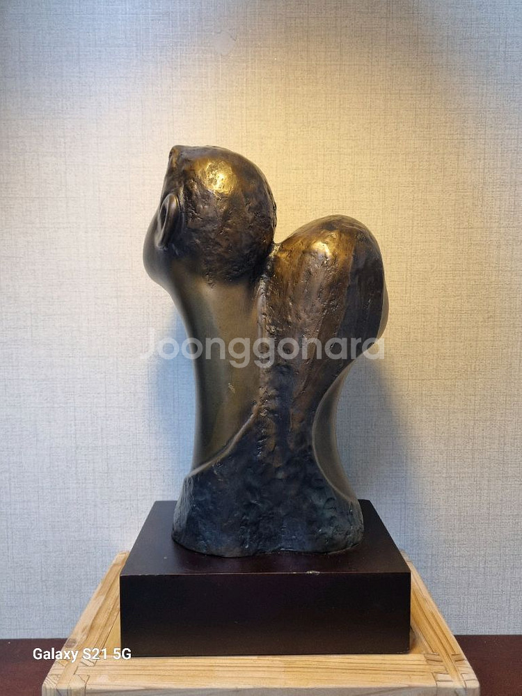 [박동일 작가 브론즈작품] 너에게 기대어...--5