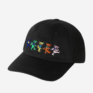 디스이즈네버댓 그레이트풀 디네댓 볼 캡 모자 블랙